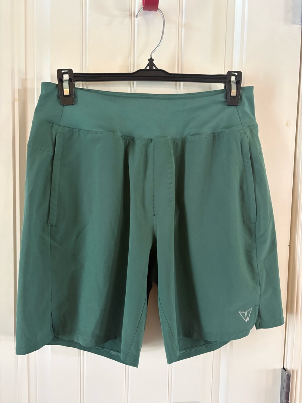 Korsa Teal Green Athletic Bermuda Shorts